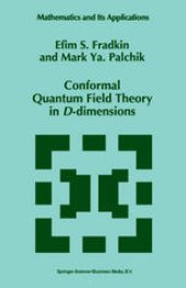 book Conformal Quantum Field Theory in D-dimensions