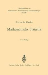 book Mathematische Statistik