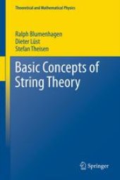 book Basic Concepts of String Theory