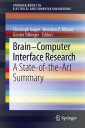 book Brain-Computer Interface Research: A State-of-the-Art Summary