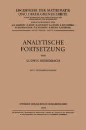 book Analytische Fortsetzung