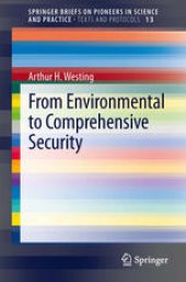 book From Environmental to Comprehensive Security