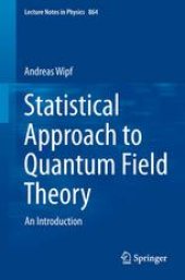 book Statistical Approach to Quantum Field Theory: An Introduction