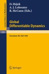 book Global Differentiable Dynamics: Proceedings of the Conference held at Case Western Reserve University, Cleveland, Ohio, June 2–6, 1969