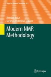 book Modern NMR Methodology