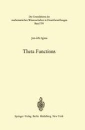 book Theta Functions