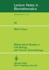 book Mathematical Models in Cell Biology and Cancer Chemotherapy