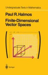 book Finite-Dimensional Vector Spaces