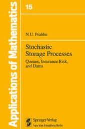 book Stochastic Storage Processes: Queues, Insurance Risk and Dams