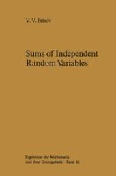 book Sums of Independent Random Variables