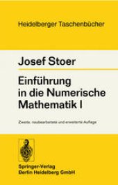 book Einführung in die Numerische Mathematik I