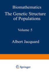 book The Genetic Structure of Populations