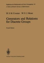 book Generators and Relations for Discrete Groups