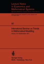 book International Seminar on Trends in Mathematical Modelling: Venice, 13–18 December 1971