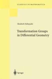 book Transformation Groups in Differential Geometry