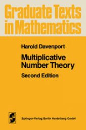 book Multiplicative Number Theory