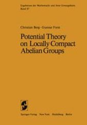 book Potential Theory on Locally Compact Abelian Groups