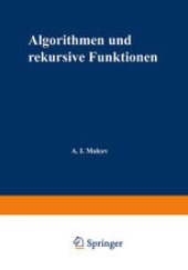 book Algorithmen und rekursive Funktionen