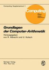 book Grundlagen der Computer-Arithmetik