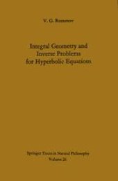 book Integral Geometry and Inverse Problems for Hyperbolic Equations