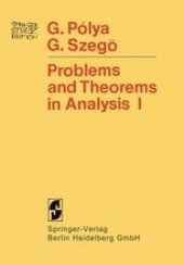 book Problems and Theorems in Analysis: Series · Integral Calculus · Theory of Functions