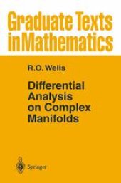 book Differential Analysis on Complex Manifolds