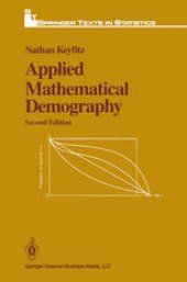 book Applied Mathematical Demography
