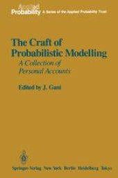 book The Craft of Probabilistic Modelling: A Collection of Personal Accounts