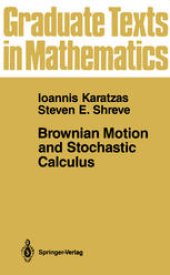 book Brownian Motion and Stochastic Calculus