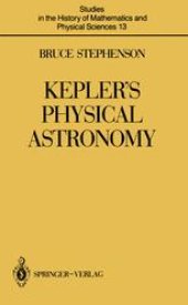 book Kepler’s Physical Astronomy