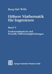 book Höhere Mathematik für Ingenieure: Band V Funktionalanalysis und Partielle Differentialgleichungen