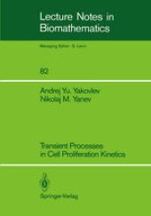 book Transient Processes in Cell Proliferation Kinetics