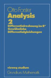 book Analysis 2: Differentialrechnung im Rn, Gewöhnliche Differentialgleichungen