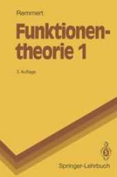 book Funktionentheorie 1