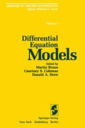 book Differential Equation Models