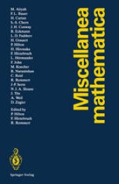 book Miscellanea Mathematica