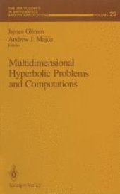 book Multidimensional Hyperbolic Problems and Computations