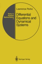 book Differential Equations and Dynamical Systems