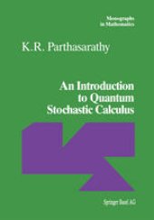 book An Introduction to Quantum Stochastic Calculus