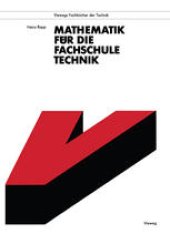 book Mathematik für die Fachschule Technik