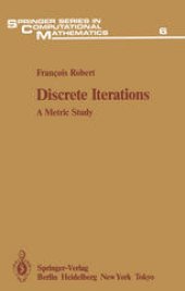 book Discrete Iterations: A Metric Study