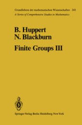 book Finite Groups III