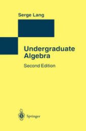 book Undergraduate Algebra