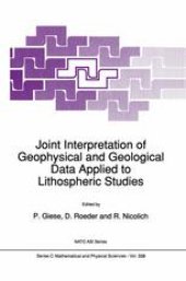 book Joint Interpretation of Geophysical and Geological Data Applied to Lithospheric Studies