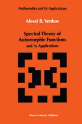 book Spectral Theory of Automorphic Functions and Its Applications