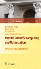 book Parallel Scientific Computing and Optimization: Advances and Applications