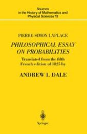 book Philosophical Essay on Probabilities