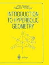 book Introduction to Hyperbolic Geometry