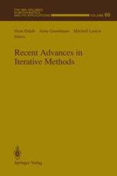 book Recent Advances in Iterative Methods