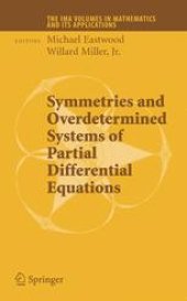 book Symmetries and Overdetermined Systems of Partial Differential Equations